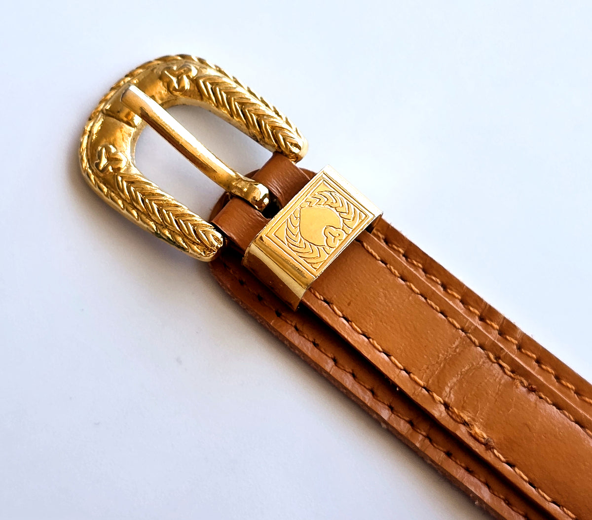 144. The Lone Rider Gold plated watch