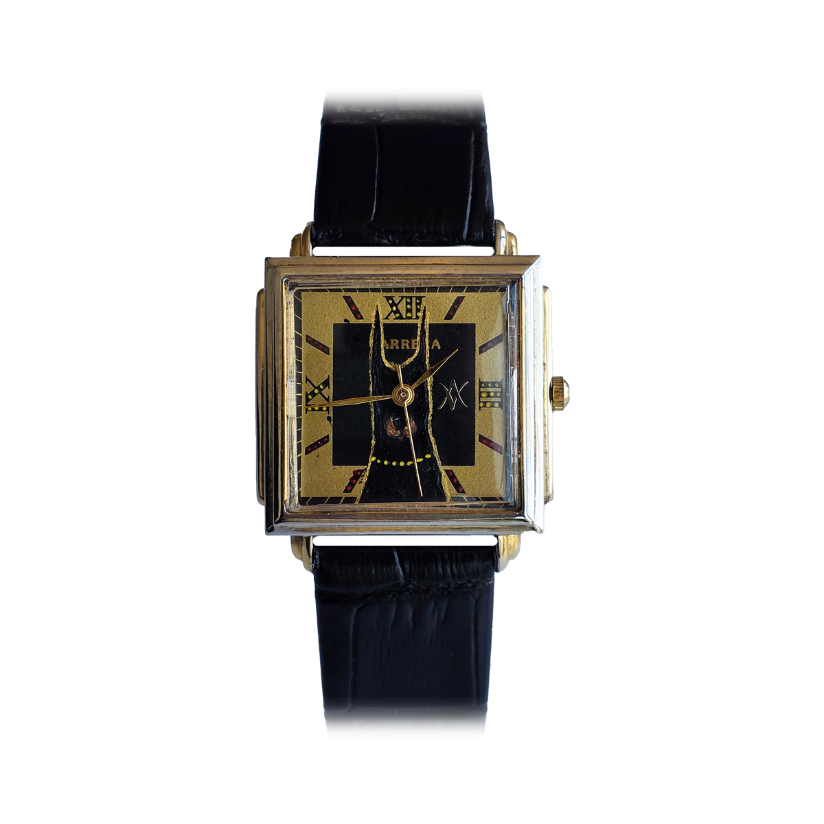 116. The Doberman Golden watch
