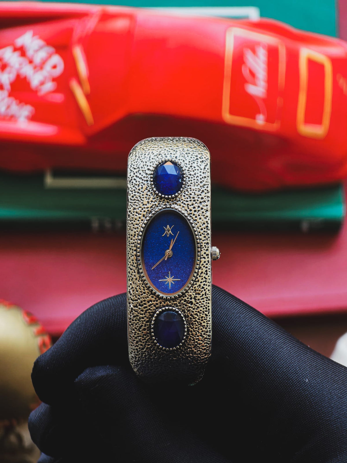157. Universe Blue Ladies Stone Bracelet