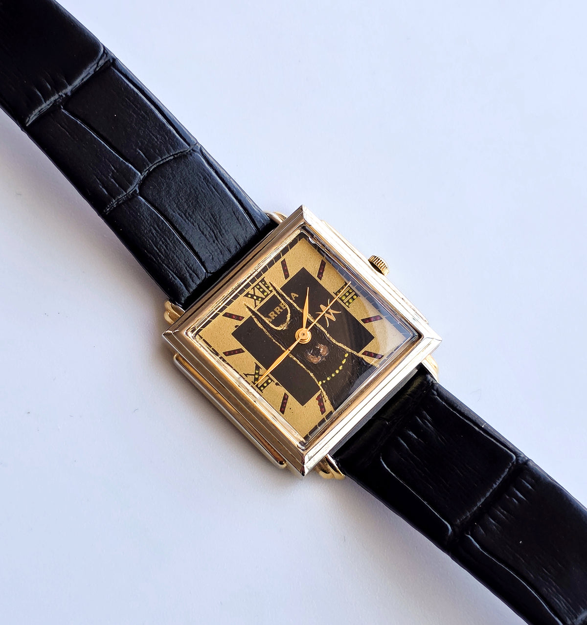 116. The Doberman Golden watch