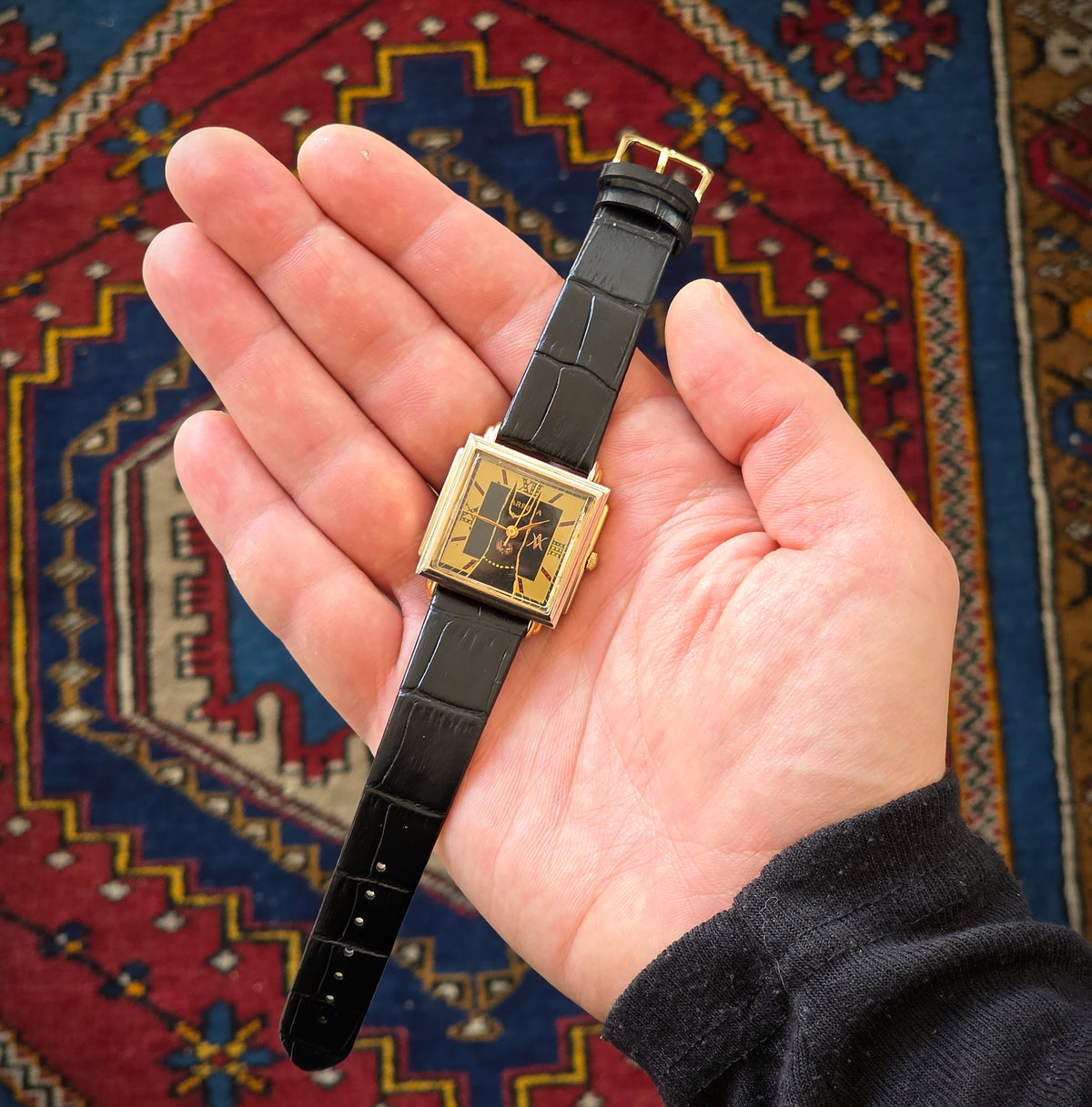 116. The Doberman Golden watch