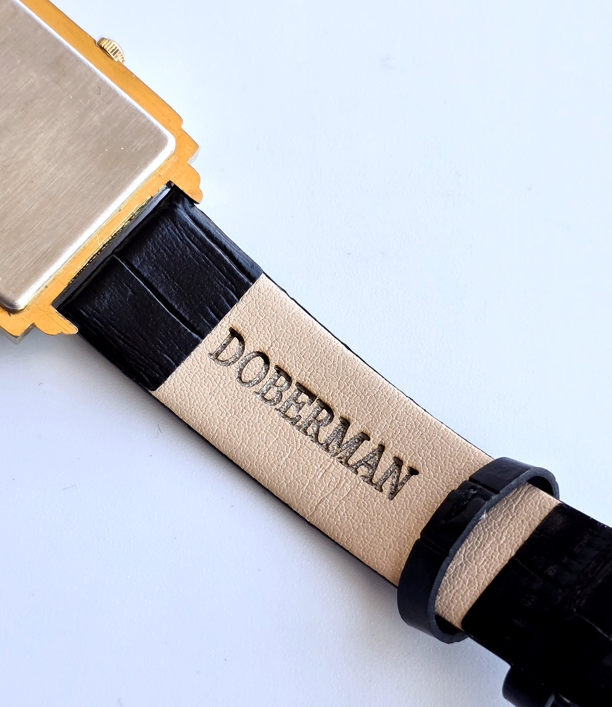 116. The Doberman Golden watch