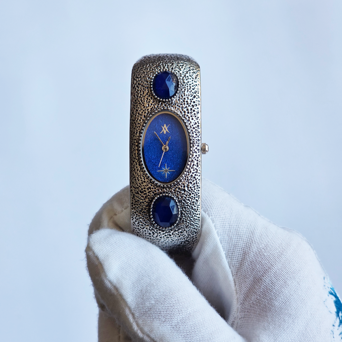 157. Universe Blue Ladies Stone Bracelet