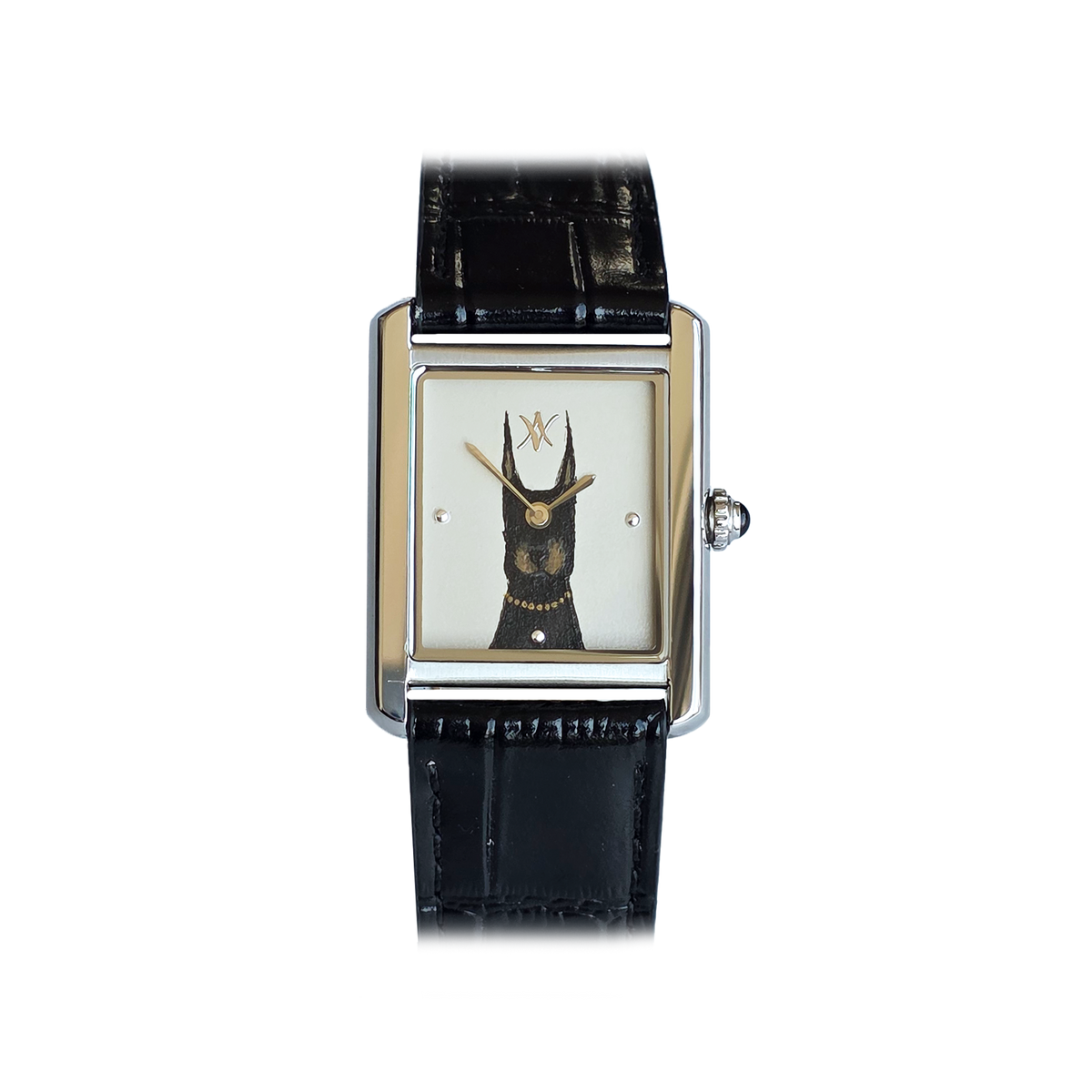 221. THE DOBERMAN IVORY